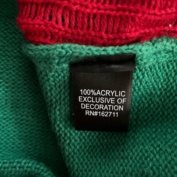 Blizzard Bay Kids Unisex Dinosaur Ugly Christmas Holiday Sweater Size XL (18/20) - Picture 5 of 6